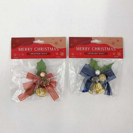 ２６リボン＆ベルオーナメントの画像