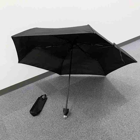 折りたたみ傘５３ｃｍ　ＢＫの3番目の写真