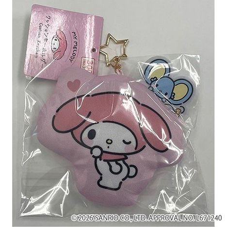 マイメロディ　クッションキーホルダーの画像