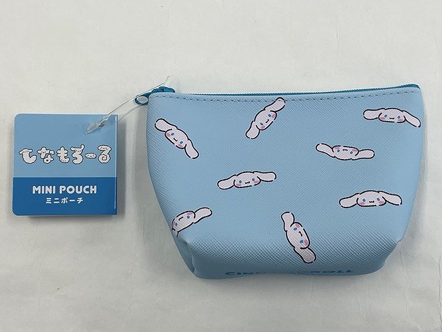 シナモン　ミニポーチ（舟形）　文字の商品画像