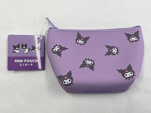 クロミ　ミニポーチ（舟形）　文字の商品画像