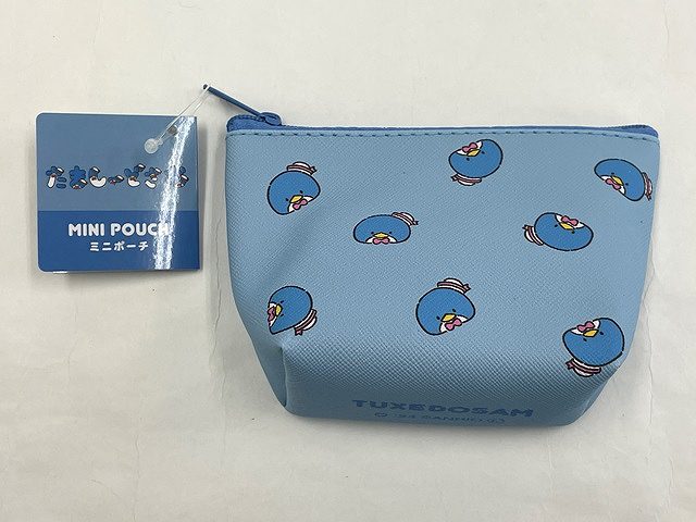 サム　ミニポーチ（舟形）　文字の商品画像