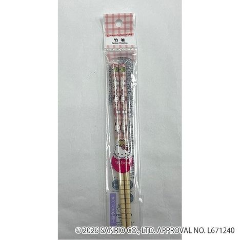 サンリオキャラクターズ　竹箸１６．５ｃｍ　ゆるっとの画像