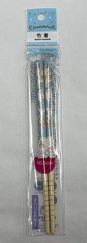 シナモン　竹箸１６．５　パーティの商品画像