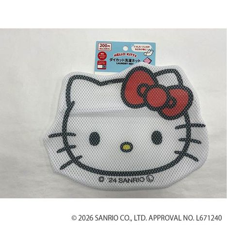 ハローキティ　ダイカットお洗濯ネットの画像