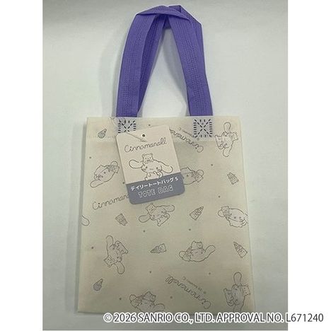 シナモロール　トートバッグ　Ｓ　シンプルの画像