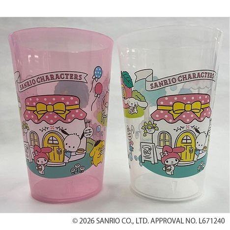 サンリオキャラクターズ　タンブラーキュートヴィレッジの画像