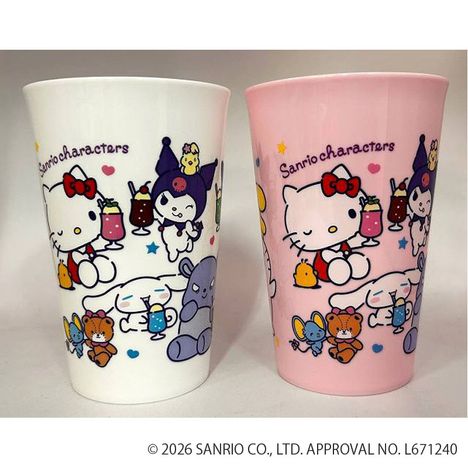 サンリオキャラクターズ　タンブラー　パーティーの画像