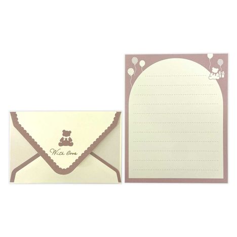 ミニレターセット　モチーフＢの4番目の写真