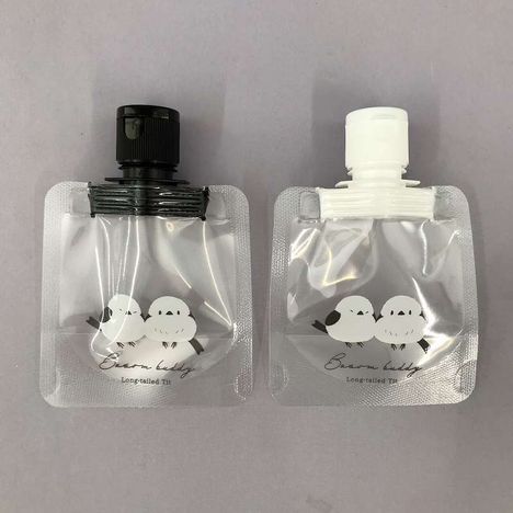 詰め替え容器５０ｍｌ×２Ｐシマエナガ柄の2番目の写真