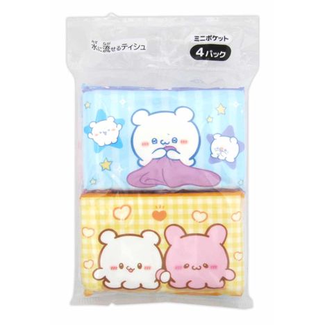 ミニポケットティッシュらぶいーず４Ｐの画像