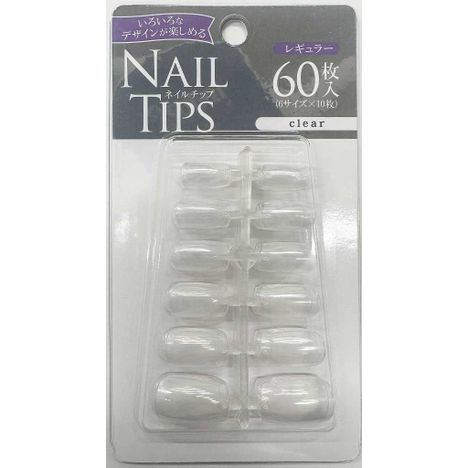 ネイルチップ　レギュラー　６０Ｐの画像