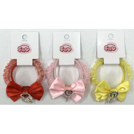 ｆａｖゴム＆シュシュセット　ＷＣの画像