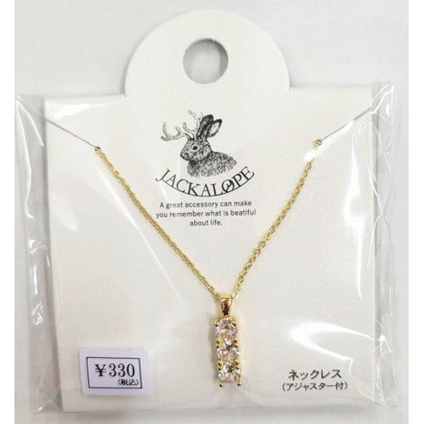 ＪＬ　ＣＺネックレス　ラインＧＤの画像