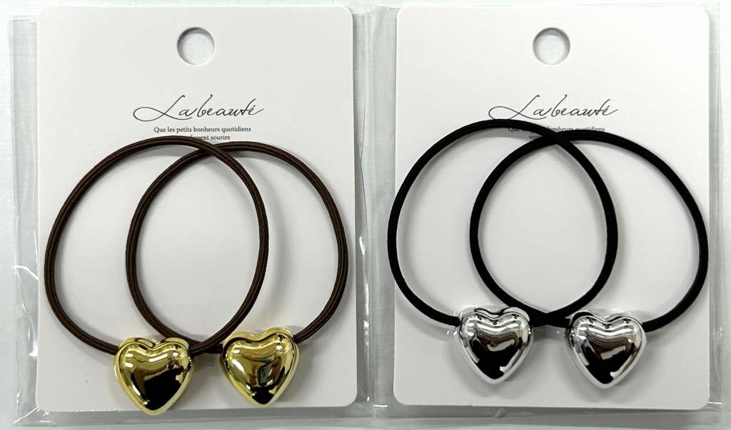 メタルハートポニー　２Ｐの商品画像