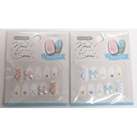 ジュエリーネイルシール　バレエコアの商品画像