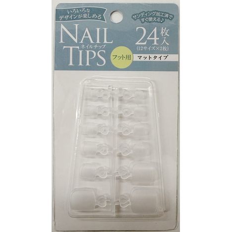 ネイルチップ　フット　２４Ｐの商品画像