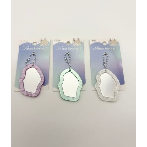 ミラーキーホルダー　うねうねの商品画像