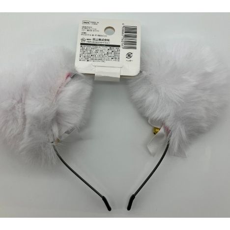 ネコ耳カチューシャファー鈴付きＷＨの2番目の写真