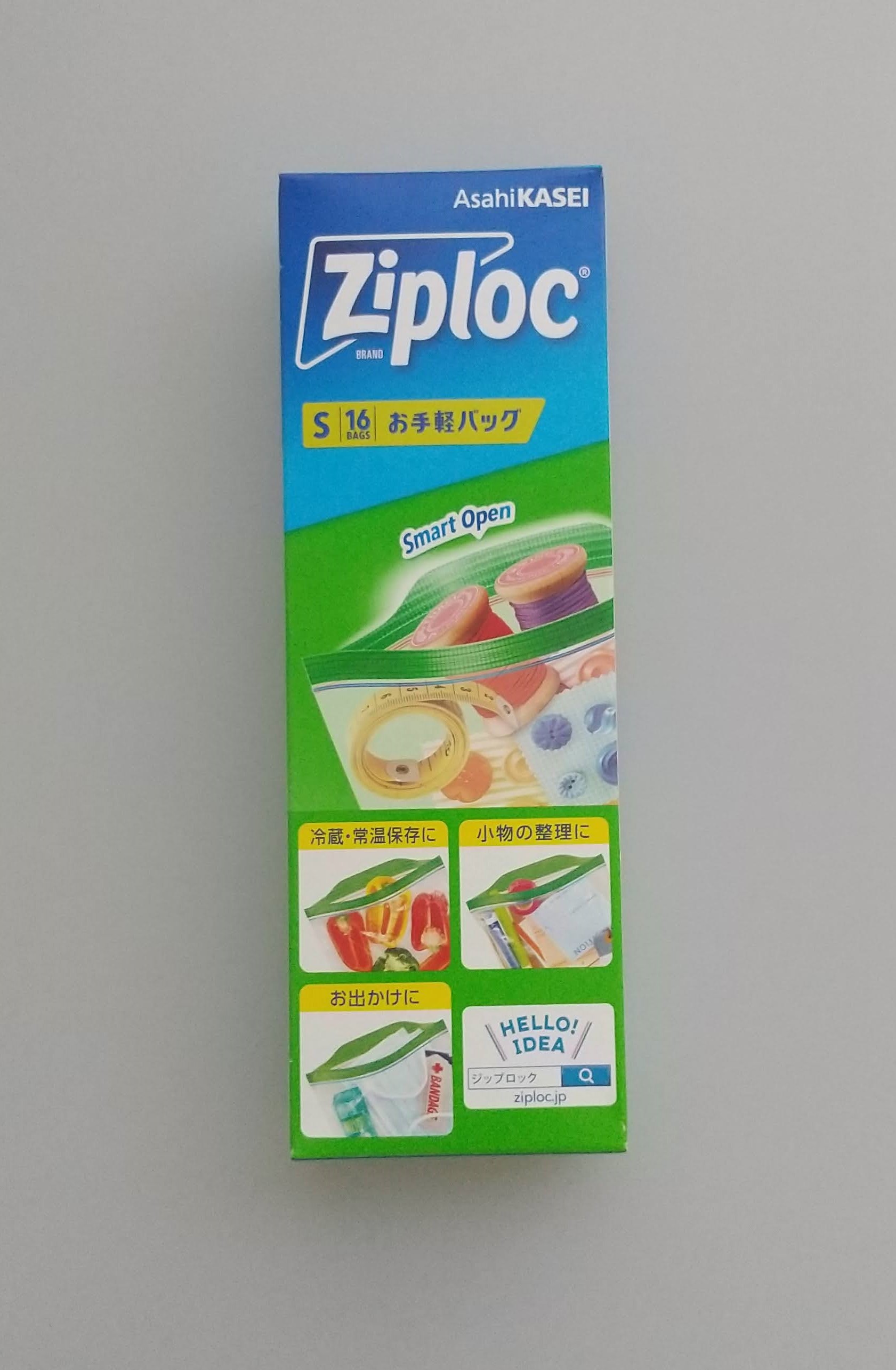 ジップロック　お手軽バッグ１６枚の商品画像