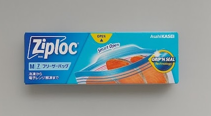 ジップロックフリーザーバッグＭ７枚の商品画像
