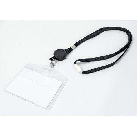 名札ホルダー伸縮リール＆ストラップの3番目の写真