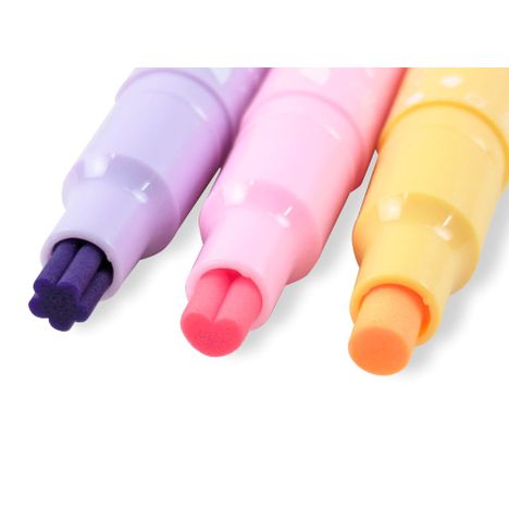 スタンプ蛍光ペン　３色セットの3番目の写真