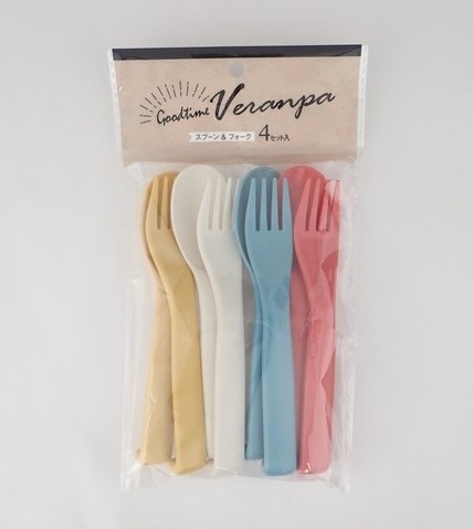 Ｖｅｒａｎｐａスプーン＆フォーク４セットの商品画像