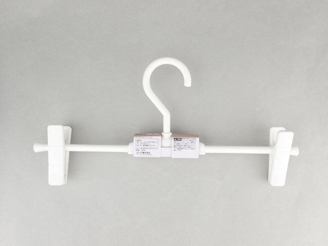 スカートハンガー　ホワイトの2番目の写真