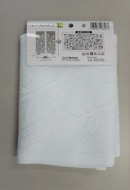 レースのれんＬ　８５×１２０の2番目の写真