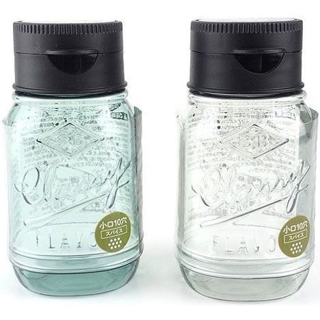 ガラス風スパイスボトル１０穴　１６０ｍｌの画像