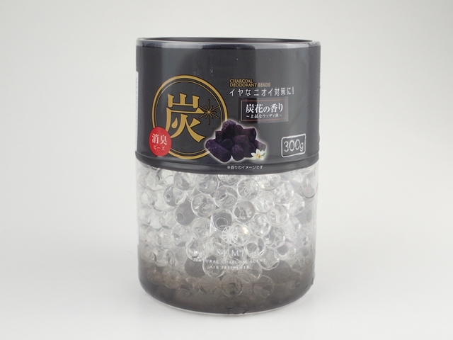 消臭ビーズ　炭の香り　３００Ｇの商品画像