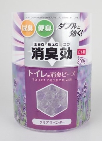 トイレの消臭ビーズ３００ｇ　ラベンダーの画像