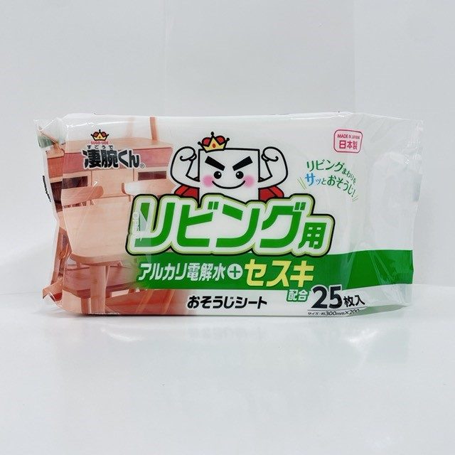 凄腕　セスキリビングおそうじシート２５枚の商品画像