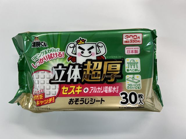 凄腕　超厚セスキ＋電解水シート３０枚の画像