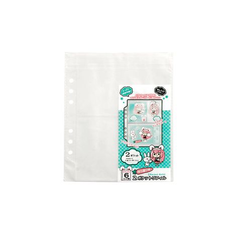 マイコレ６リング用　２ポケットリフィルの商品画像