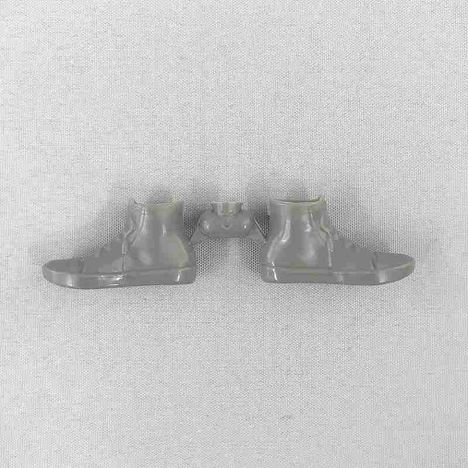 １／１２足元ハイカットスニーカーの2番目の写真