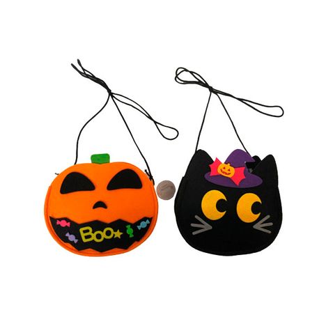 フェルトハロウィンバッグの画像