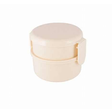 ランチボックス２段　ラウンドの3番目の写真