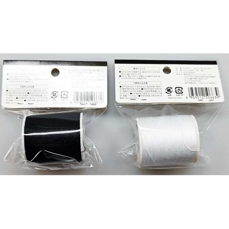 万能糸　２００Ｍ　白黒アソートの2番目の写真