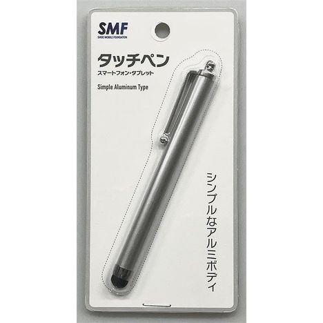 タッチペンロングタイプシルバ－の商品画像