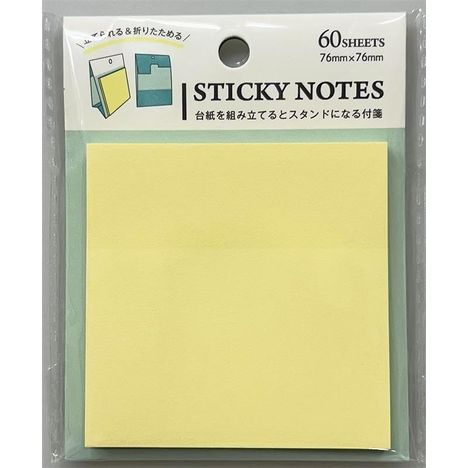 自立台紙付箋　６０枚の商品画像