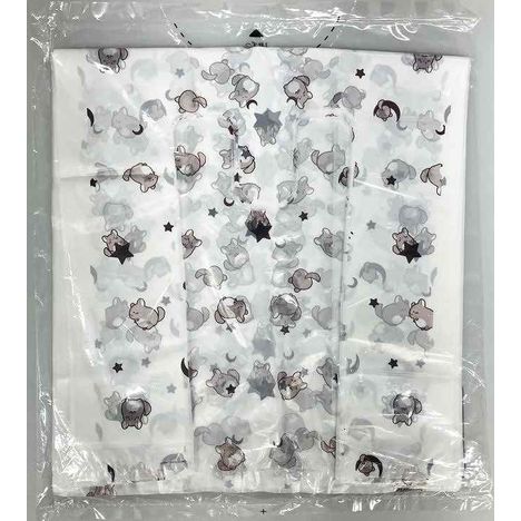 プリント手さげ袋３５号２０Ｐ　チンチラ柄の2番目の写真