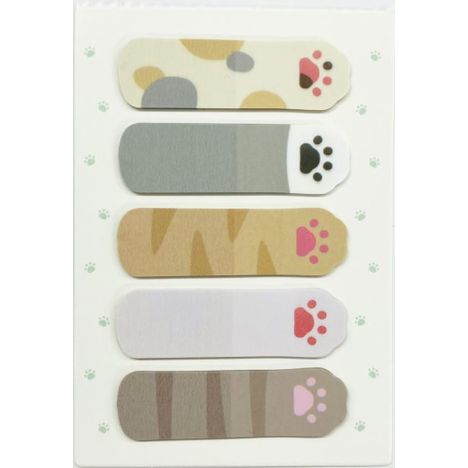 書けるフィルム付箋肉球　８０枚の4番目の写真