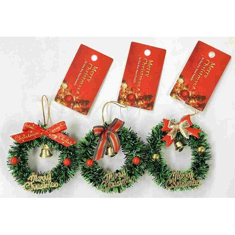２５クリスマスリースオーナメントの画像