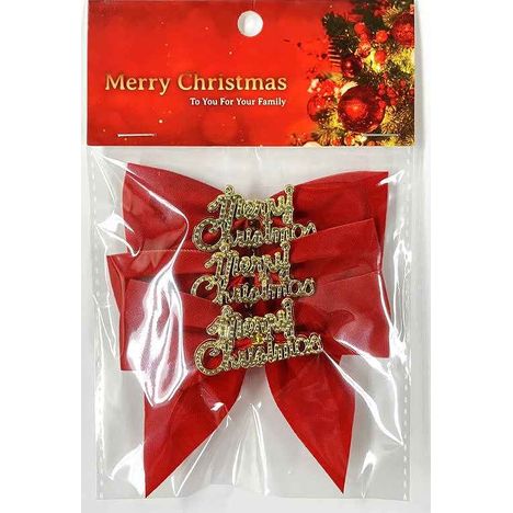２５クリスマスリボンオーナメントの画像