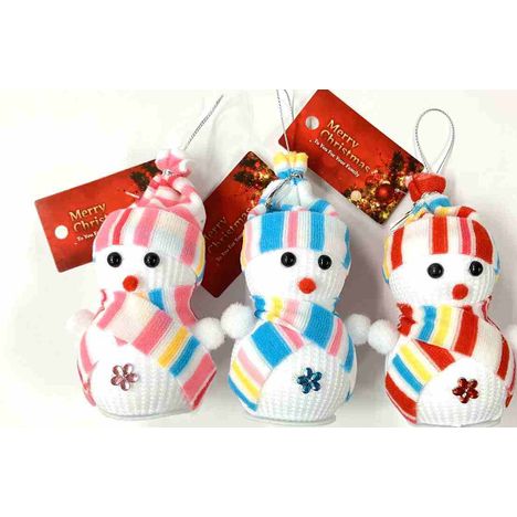 ２５クリスマス雪だるまオーナメントの画像