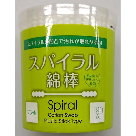 スパイラル綿棒　１８０Ｐの商品画像