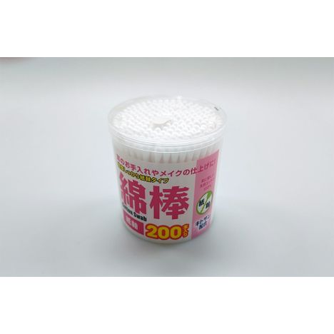 紙軸　白綿棒　２００Ｐの4番目の写真
