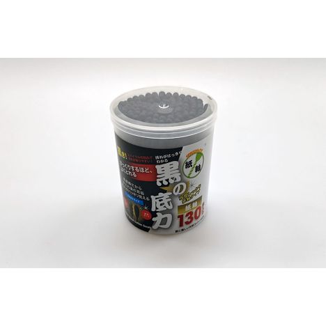 紙軸２ＷＡＹ黒綿棒　１３０Ｐの4番目の写真